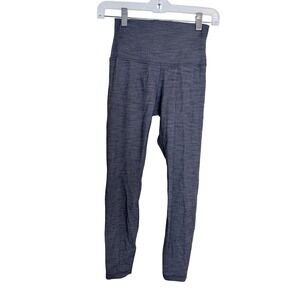 Lululemon Align Pants Womens 4 Gray Heather‎ Seamless Leggings Yoga Athletic